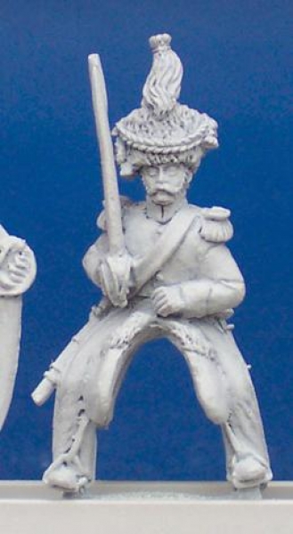 Front Rank Miniatures: DWNC11 Chasseur A Cheval - Elite Company Trooper, Sword At Rest (6 figures)
