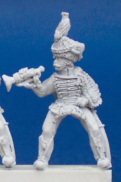 Front Rank Miniatures: DWNC23 Hussar - Trumpeter (6 figures)