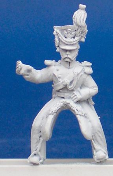 Front Rank Miniatures: DWNC6 Uhlan - Standard Bearer (6 figures)