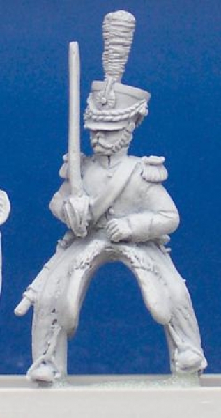 Front Rank Miniatures: DWNC9 Chasseur A Cheval - Trooper Sword At Rest (6 figures)