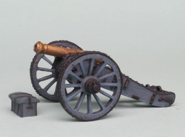 Front Rank Miniatures: EQ106 Prussian Napoleonic 6 Pounder Gun