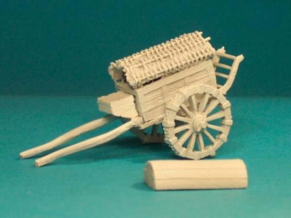 Front Rank Miniatures: EQ15 2 Wheeled Ammunition Wagon