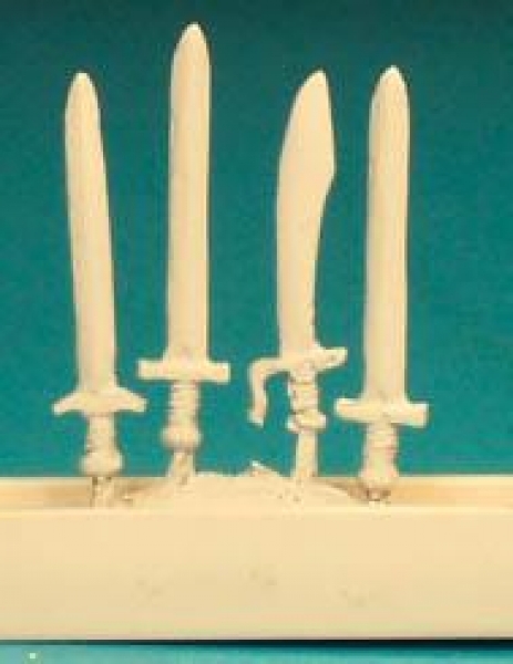 Front Rank Miniatures: EQ59 Swords [8 Per Pack]