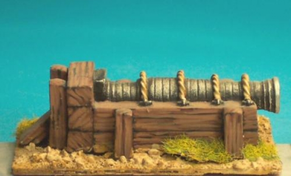 Front Rank Miniatures: EQ72 Medieval Artillery - Bombard (1 Per Pack)