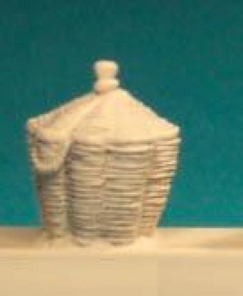 Front Rank Miniatures: EQ76 Large Wicker Baskets [4 Per Pack]