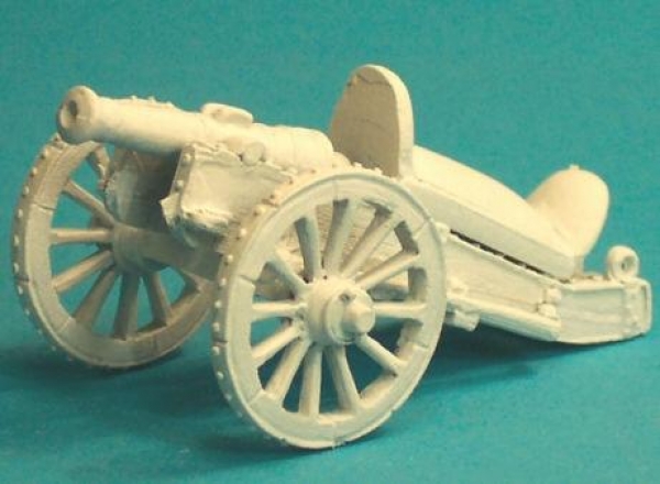 Front Rank Miniatures: EQ85 Austrian Cavalry 6lb Gun.