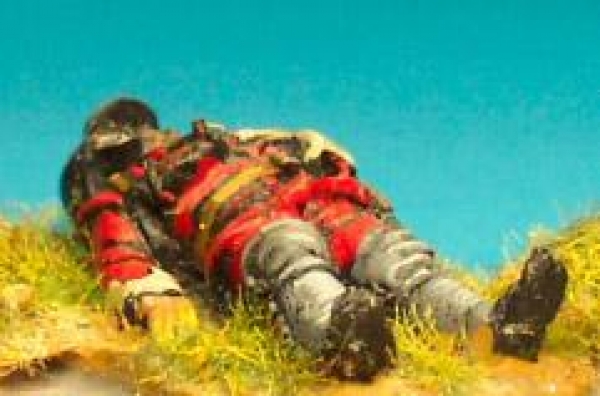 Front Rank Miniatures: FIB10 Light Infantry, Lying Dead (6 figures)