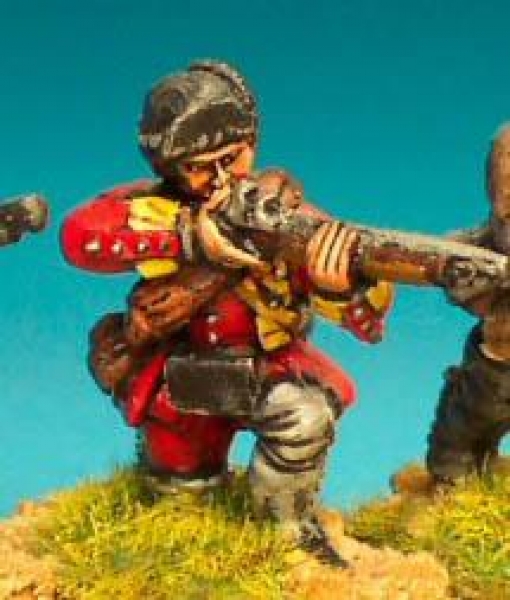 Front Rank Miniatures: FIB17 Gorham's Rangers, Kneeling Firing (6 figures)