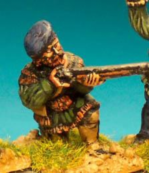 Front Rank Miniatures: FIB23 Rogers Rangers, Hunting Shirt, Kneeling Firing (6 figures)