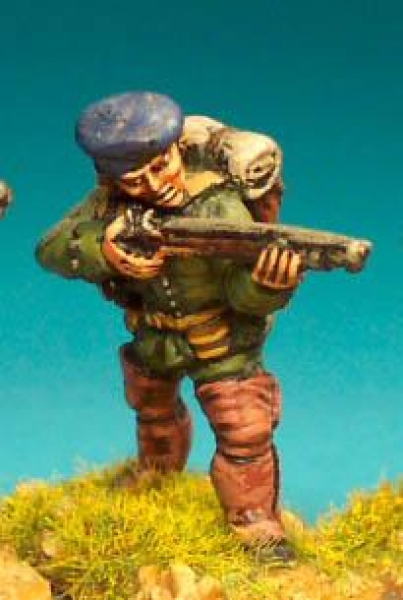 Front Rank Miniatures: FIB25 Rogers Rangers, Short Jacket, Standing Firing (6 figures)