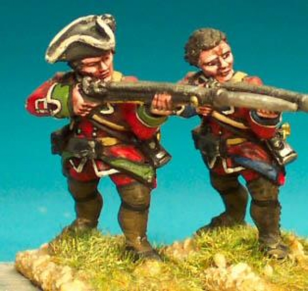 Front Rank Miniatures: FIB28 Battalion Company, Standing Firing (6 figures)