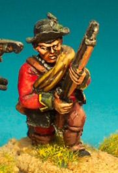 Front Rank Miniatures: FIB2 Battalion Company, Kneeling With Musket (6 figures)