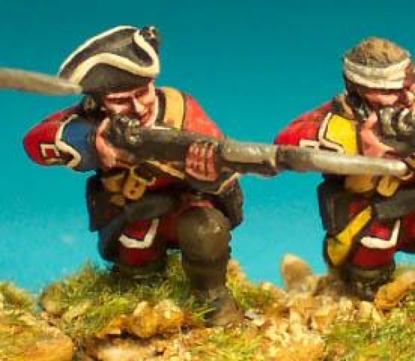 Front Rank Miniatures: FIB30 Battalion Company, Kneeling Firing (6 figures)