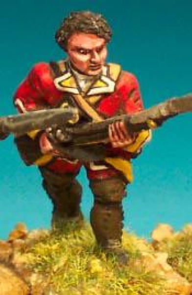 Front Rank Miniatures: FIB33 Battalion Company, Advancing, Bareheaded (6 figures)