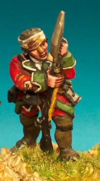 Front Rank Miniatures: FIB35 Battalion Company, Loading, Bandaged Head (6 figures)