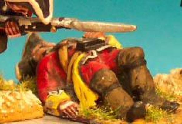 Front Rank Miniatures: FIB37 Battalion Company, Lying Dead (6 figures)