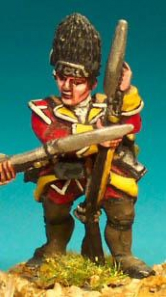 Front Rank Miniatures: FIB47 Grenadier Company, Fur Covered Mitre Cap, Standing Loading (6 figures)