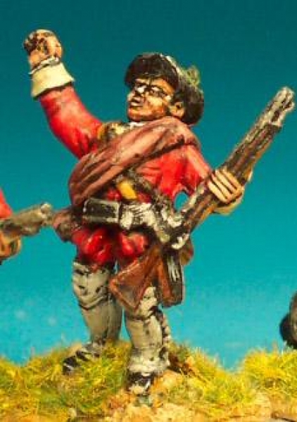 Front Rank Miniatures: FIB4 Battalion Company, Falling Wounded (6 figures)