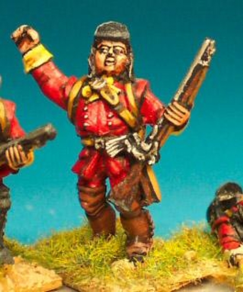 Front Rank Miniatures: FIB9 Light Infantry, Falling Wounded (6 figures)