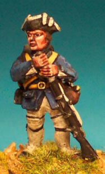 Front Rank Miniatures: FIF19 Fusilier, Tricorn, Loading (6 figures)