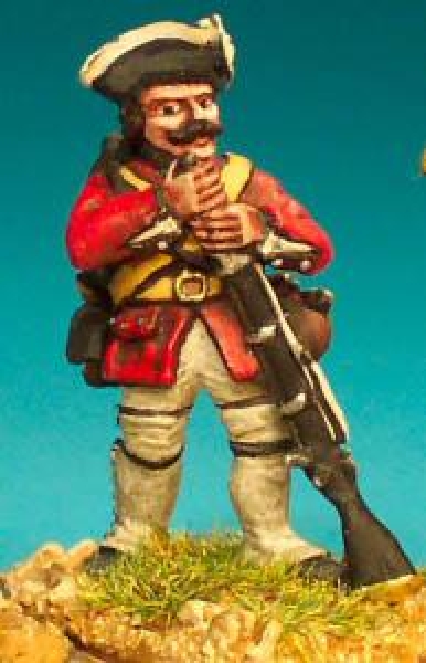 Front Rank Miniatures: FIF22 Grenadier, Tricorn, Loading (6 figures)