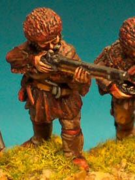 Front Rank Miniatures: FIF6 Coureur De Bois, Standing Firing (6 figures)