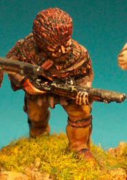 Front Rank Miniatures: FIF7 Coureur De Bois, Advancing (6 figures)