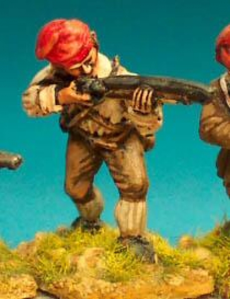 Front Rank Miniatures: FIF8 Canadian Militia, In Shirt, Standing Firing (6 figures)