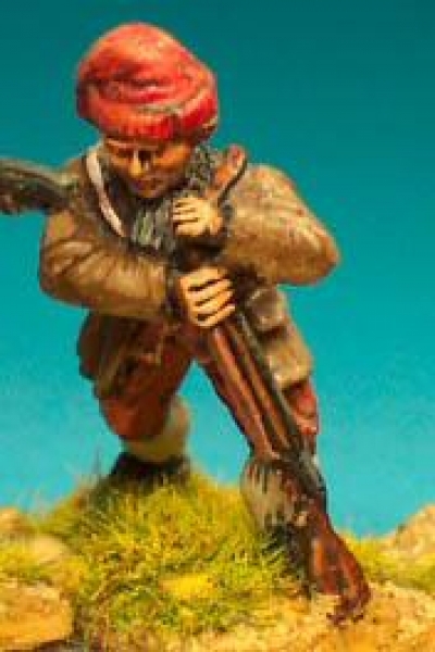 Front Rank Miniatures: FIF9 Canadian Militia, In Civilian Coat, Loading (6 figures)