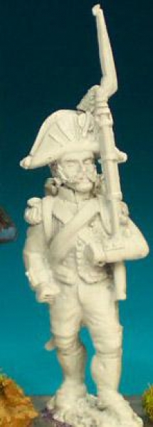Front Rank Miniatures: FN100 Grenadier - Standing Shouldered Musket - In Full Dress And Bicorn (6 fi