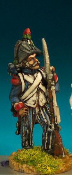 Front Rank Miniatures: FN113 Chasseur - Standing At Ease In:- - Standing At Ease In Campaign Dress A