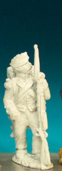 Front Rank Miniatures: FN115 Chasseur - Standing At Ease In:- - Standing At Ease In Campaign Dress W