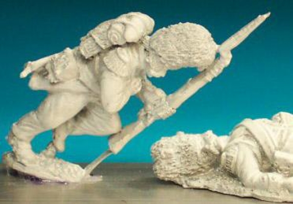 Front Rank Miniatures: FN116 Chasseur Casualties - Falling Wounded, Campaign Dress And Bearskin (6 f