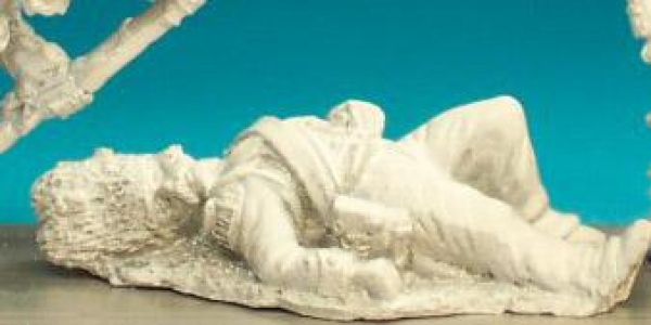 Front Rank Miniatures: FN117 Chasseur Casualties - Lying Dead, Campaign Dress And Bearskin (6 figure