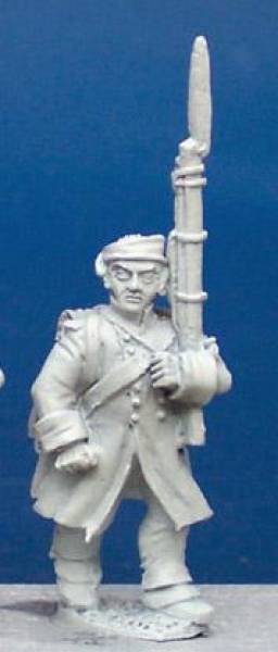 Front Rank Miniatures: FN11 Fusilier (1812-1815) - Marching, Greatcoat, Bandaged Head (6 figures)