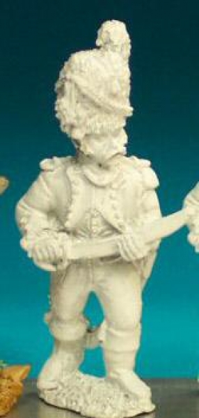Front Rank Miniatures: FN123 Officer - Chasseur Officer Standing, Bearskin (6 figures)