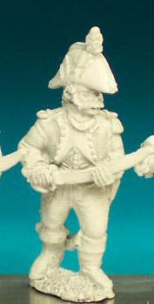 Front Rank Miniatures: FN124 Officer - Chasseur Officer Standing, Bicorn (6 figures)