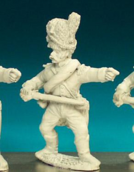 Front Rank Miniatures: FN126 Officer - Chasseur Officer Standing Pointing, Surtout And Bearskin (6 f