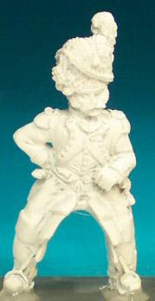 Front Rank Miniatures: FN131 Officer - Mounted Grenadier Officer In Bearskin (6 figures)