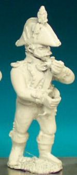 Front Rank Miniatures: FN134 Standard Bearer - Standard Bearer Standing, Bicorn (6 figures)