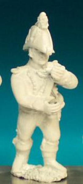 Front Rank Miniatures: FN136 Standard Bearer - Chasseur Standard Bearer, Standing, Bicorn (6 figures