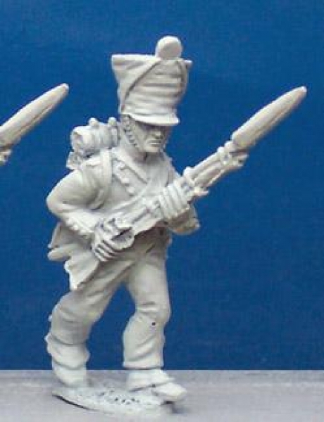 Front Rank Miniatures: FN14 Fusilier (1812-1815) - Advancing Campaign Dress, Weatherproof Shako (6 f