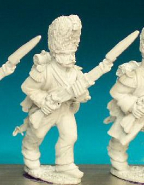 Front Rank Miniatures: FN156 Grenadier - Advancing With:- - Advancing With High Porte, Campaign Dres