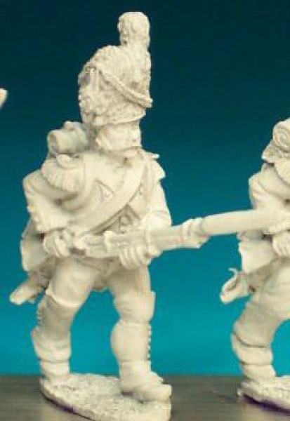 Front Rank Miniatures: FN158 Grenadier - Advancing With:- - Advancing With Low Porte, Full Dress And
