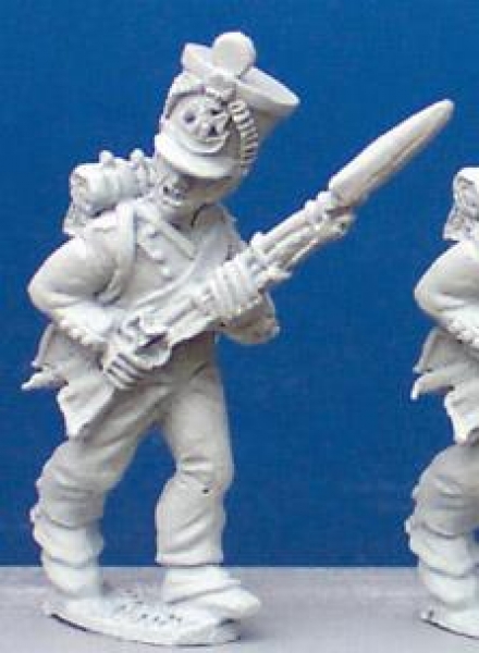 Front Rank Miniatures: FN15 Fusilier (1812-1815) - Advancing Campaign Dress, Head Turned Shouting (6