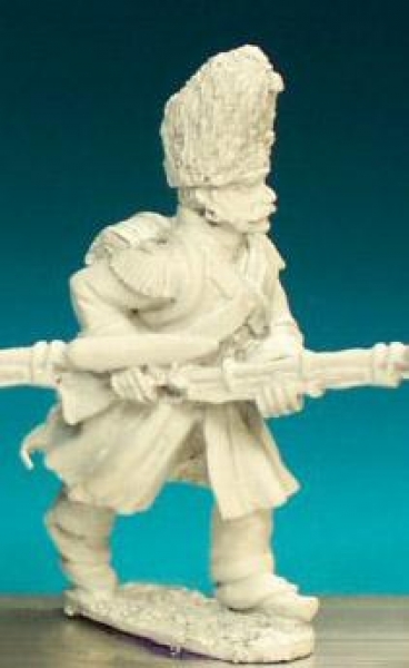 Front Rank Miniatures: FN160 Grenadier - Advancing With:- - Advancing With Low Porte, Greatcoat And 