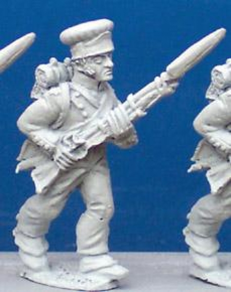 Front Rank Miniatures: FN16 Fusilier (1812-1815) - Advancing Campaign Dress, Pokalem (6 figures)