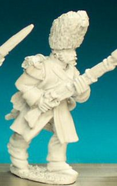 Front Rank Miniatures: FN172 Dutch Grenadier - Advancing - Advancing With High Porte, Greatcoat And 