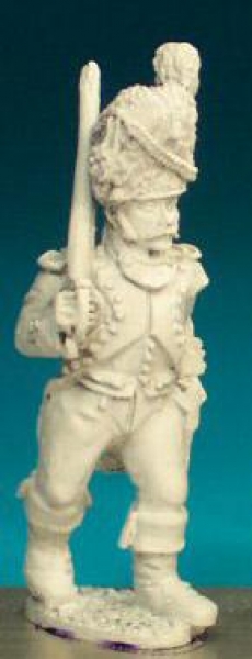 Front Rank Miniatures: FN176 Officer - Grenadier Officer Marching, In Bearskin (6 figures)