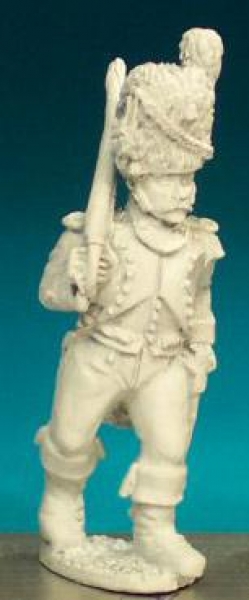 Front Rank Miniatures: FN177 Officer - Chasseur Officer Marching In Bearskin (6 figures)